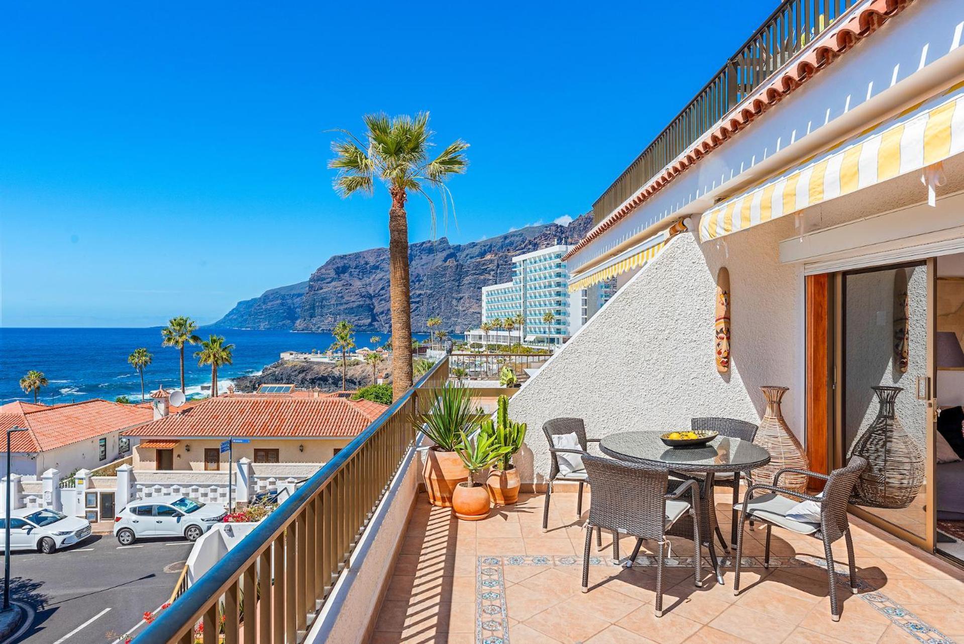 Home With Stunning View By Dream Homes Tenerife Puerto de Santiago  Eksteriør bilde